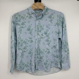 Tommy Bahama The San Lucio Stretch Shirt Men XXL Long Sleeve Hawaiian Floral AOP